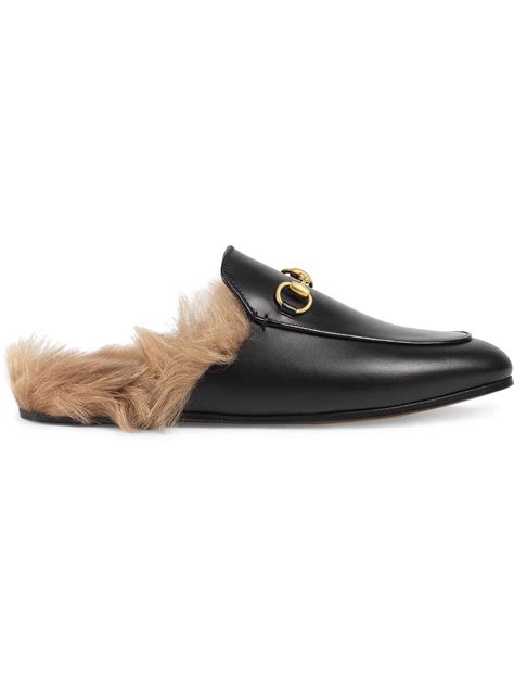 fur mules gucci|gucci mules farfetch.